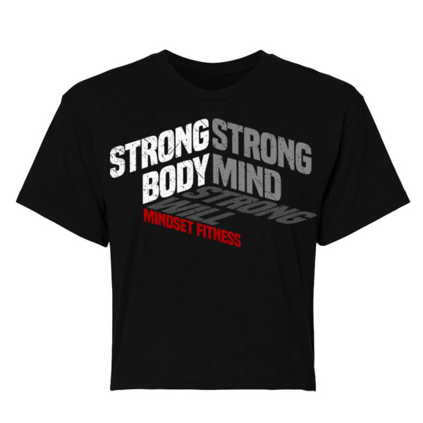 STRONG WILL - WOMENS' CROP T-SHIRT - $D3P61W$ Thumbnail